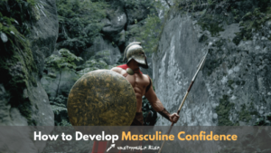 masculine confidence